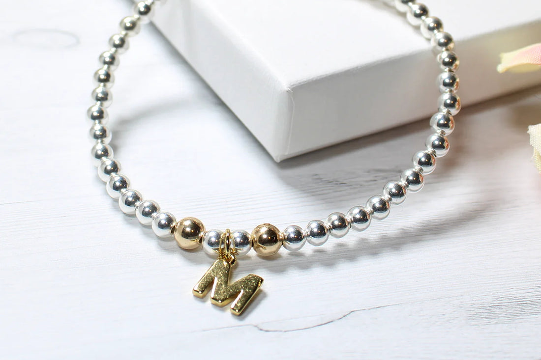 Personalised Silver Initial Bracelet Gift Ideas