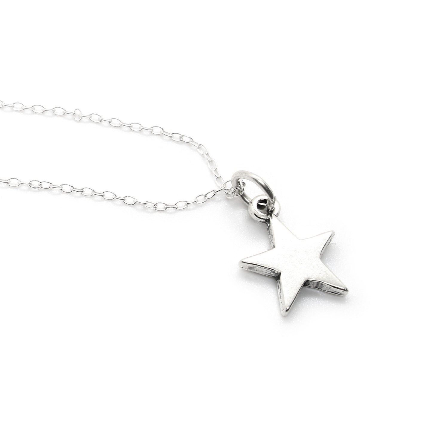 Sterling Silver Star Necklace