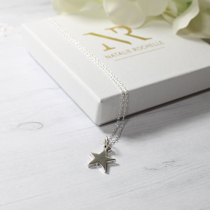 Sterling Silver Star Necklace