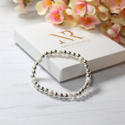 Sterling Silver Sparkle Celebration Bracelet